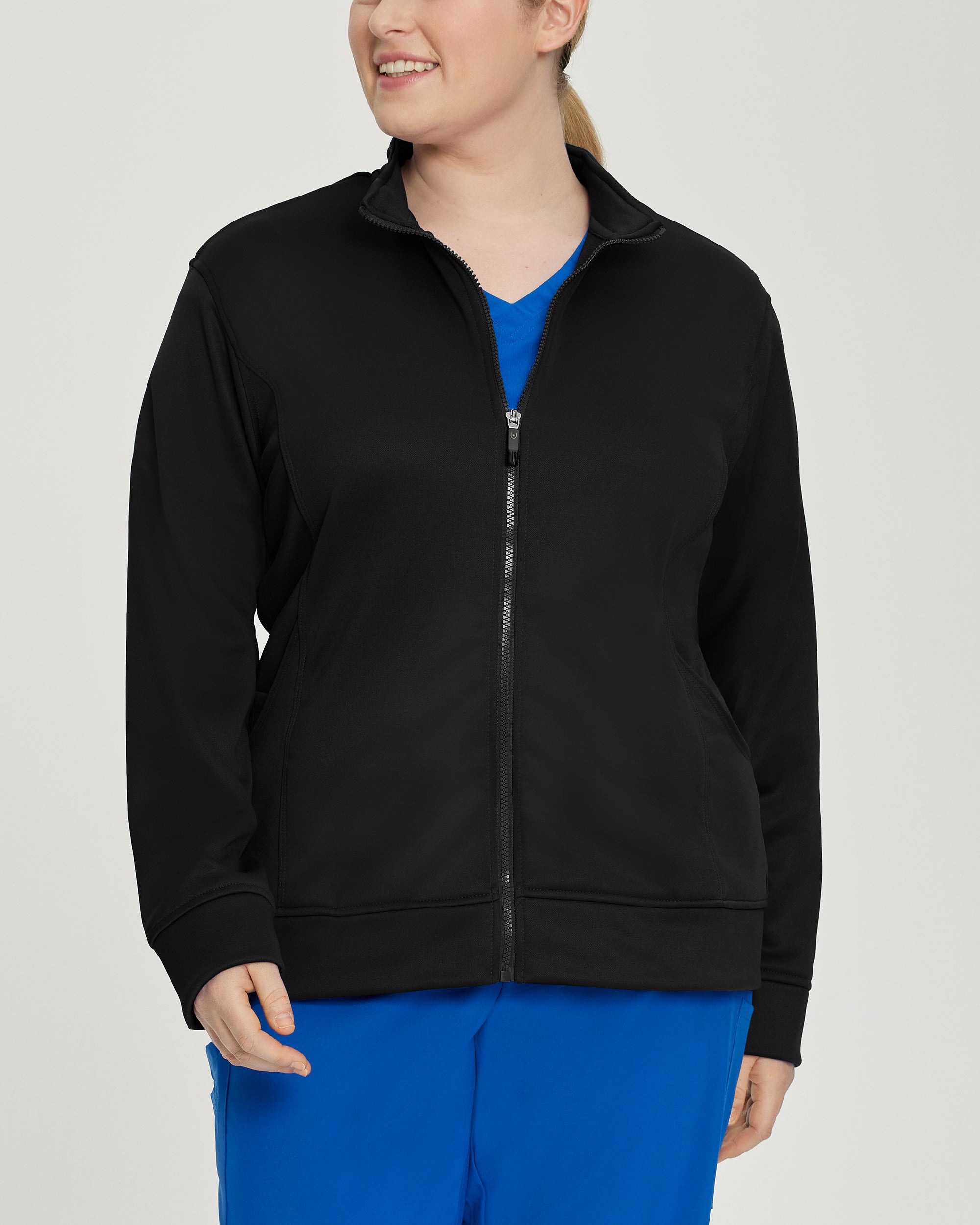 Urbane Performance Women's 2-Pocket Warm-Up Scrub Jacket