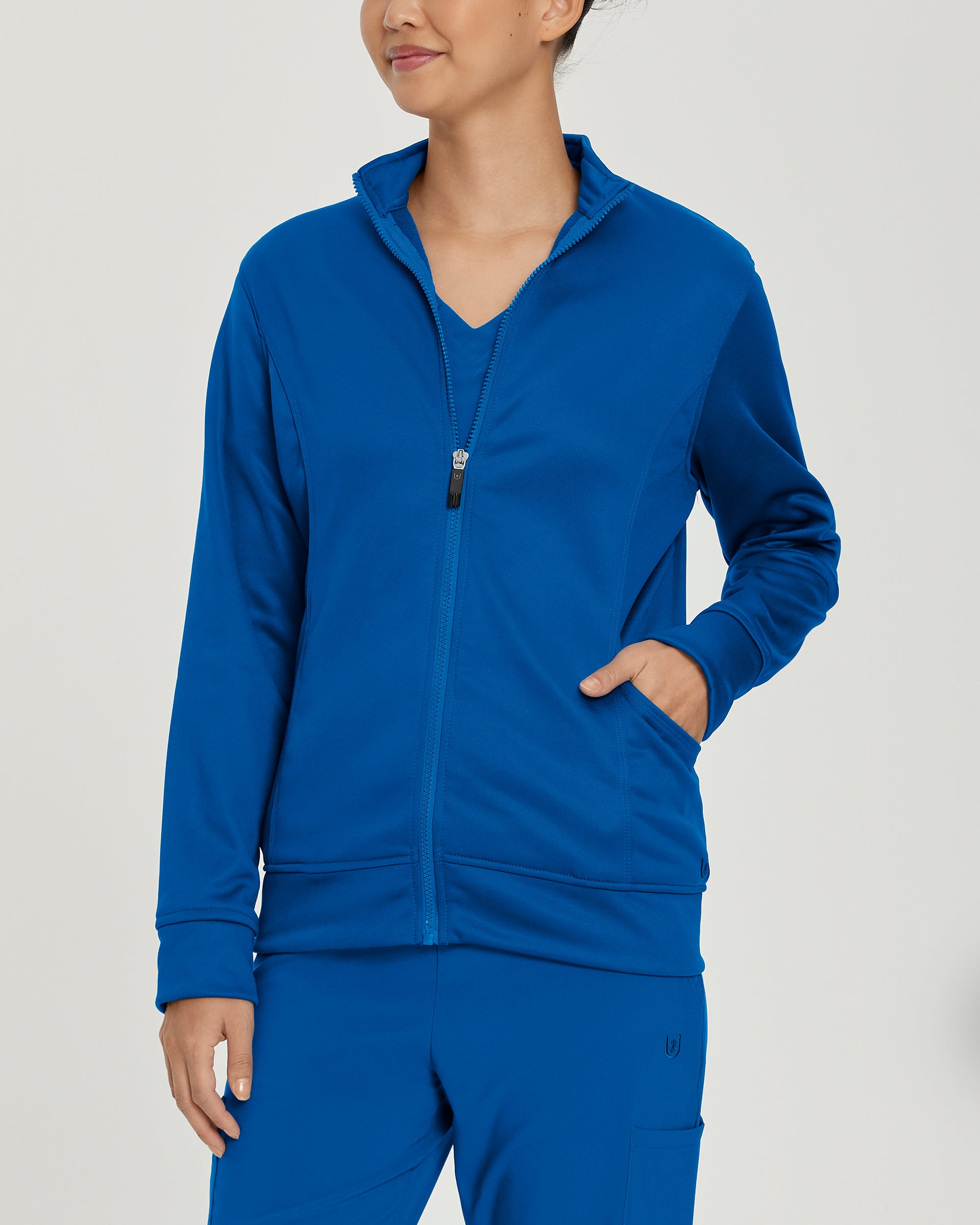 Urbane Performance Women's 2-Pocket Warm-Up Scrub Jacket