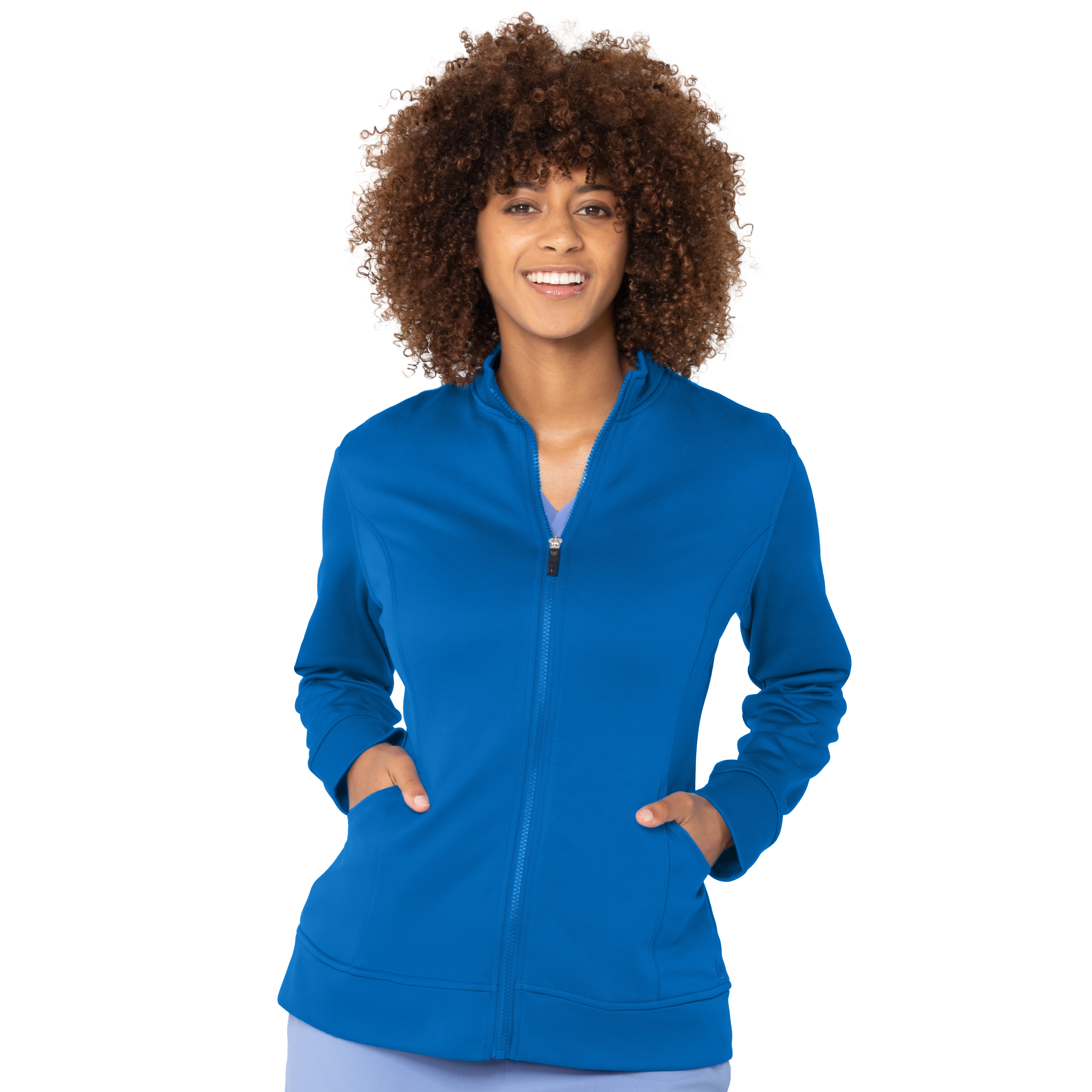 Urbane Performance Women's 2-Pocket Warm-Up Scrub Jacket