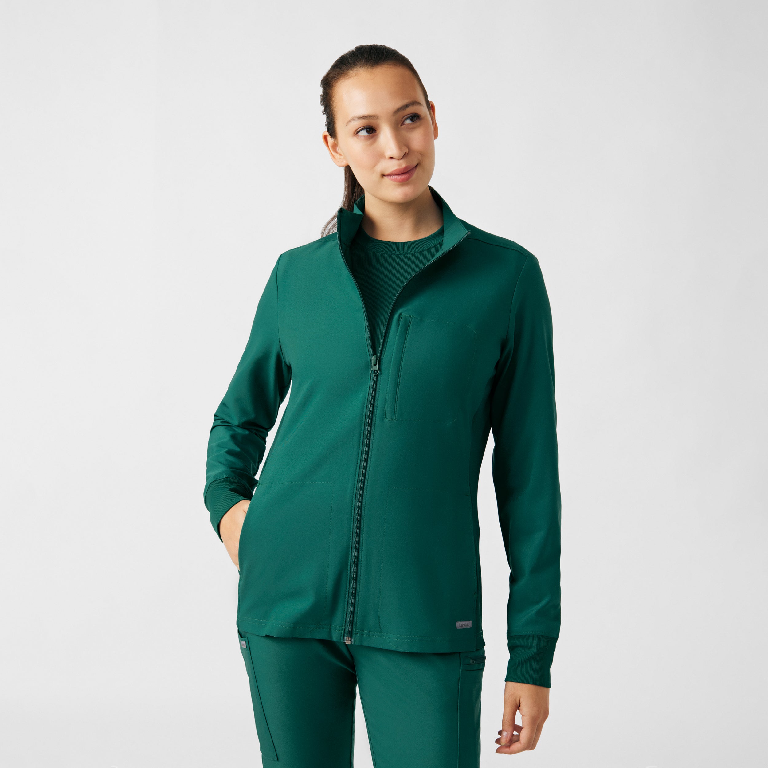 Forward 3-Pocket Zip Front Jacket