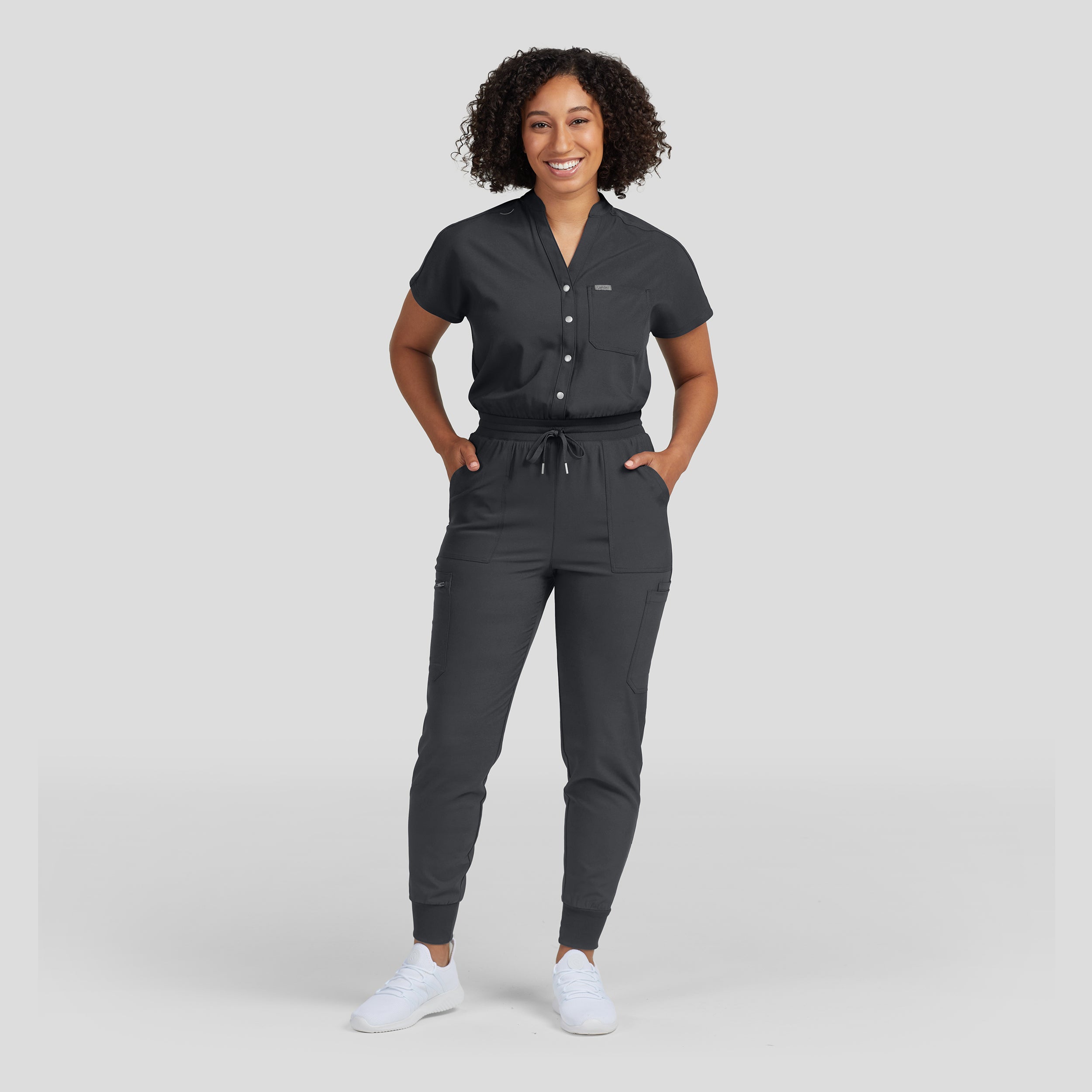 Forward Cargo Scrub Jumpsuit