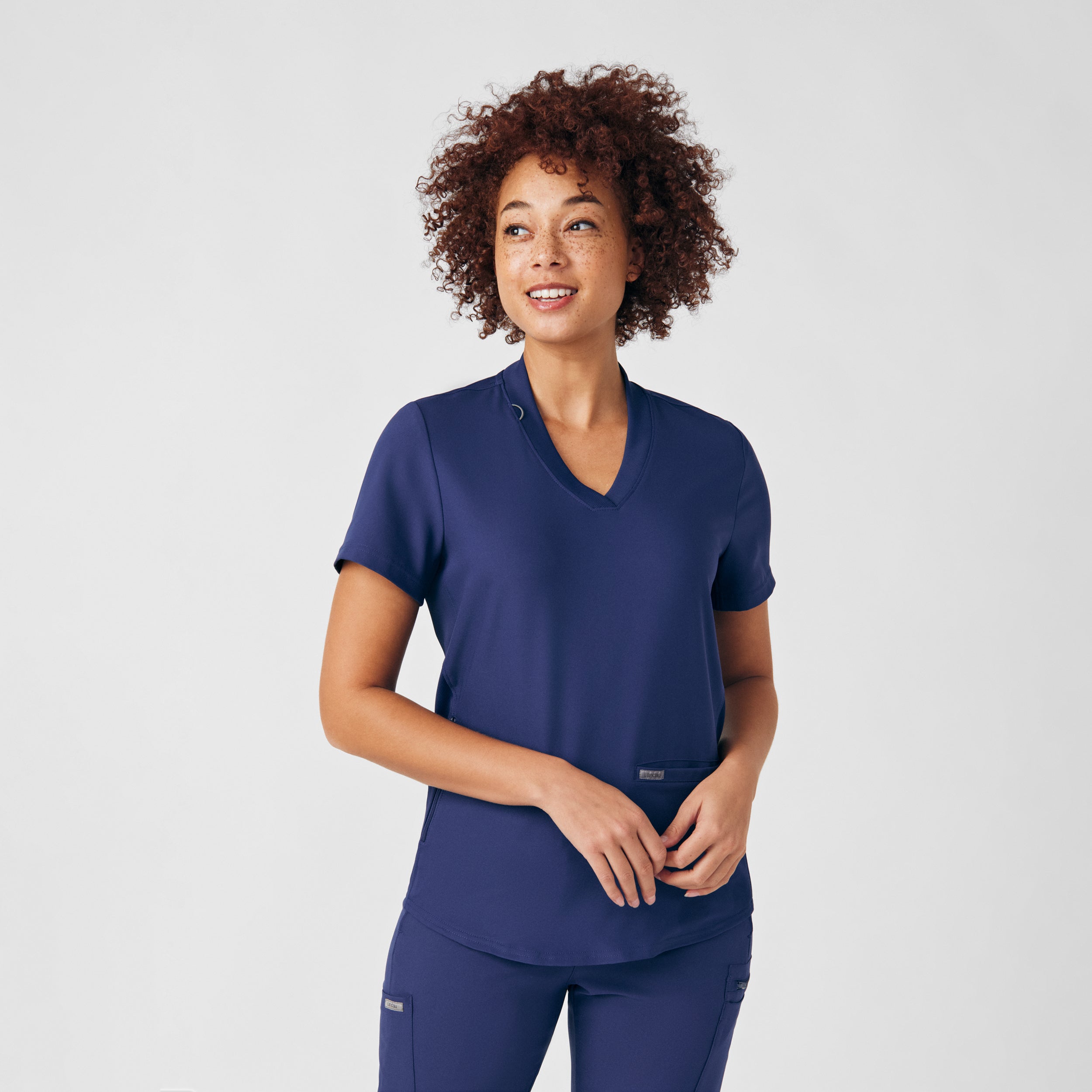 Forward 3-Pocket V-Neck Scrub Top