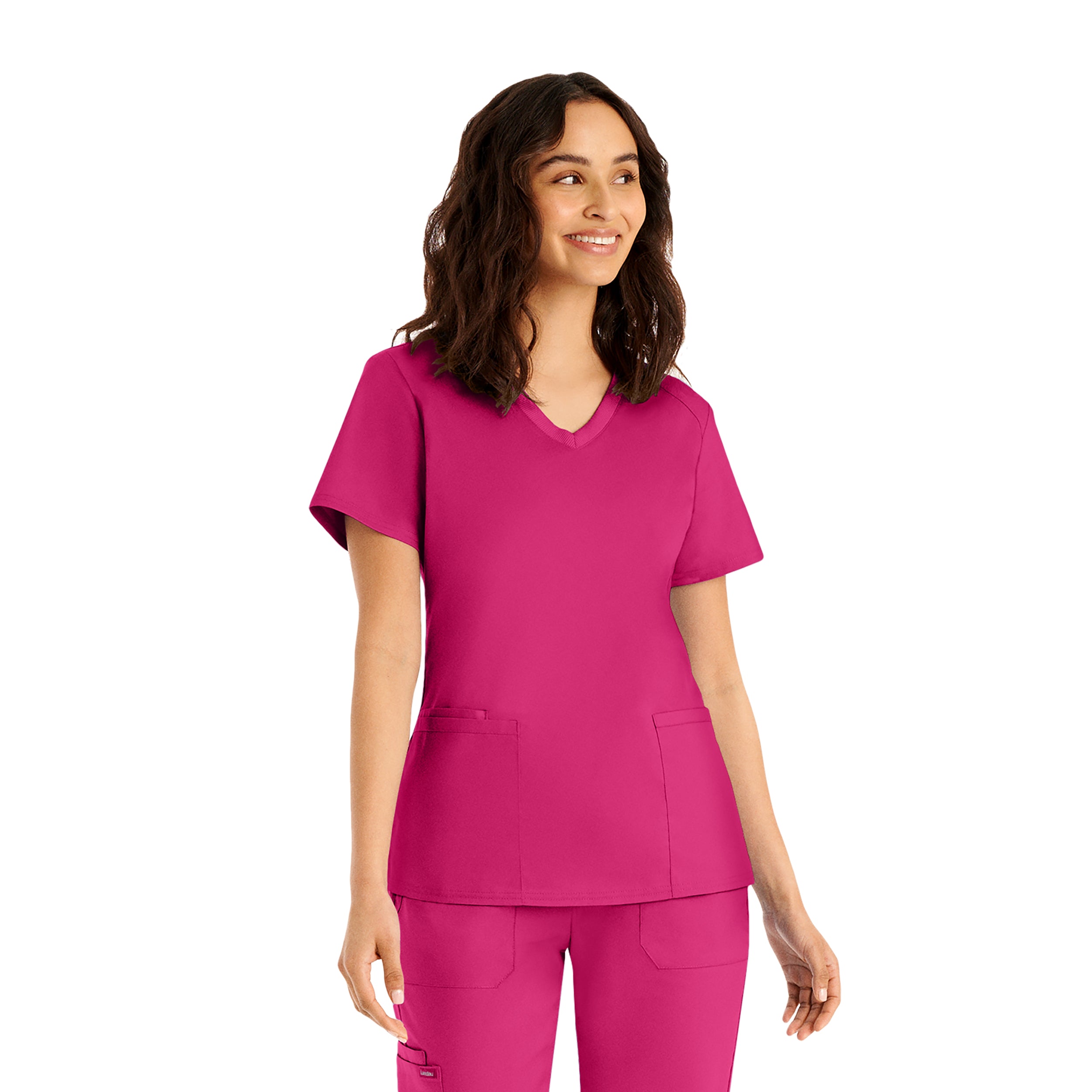 ProFlex Women's 3-Pocket V-Neck Scrub Top