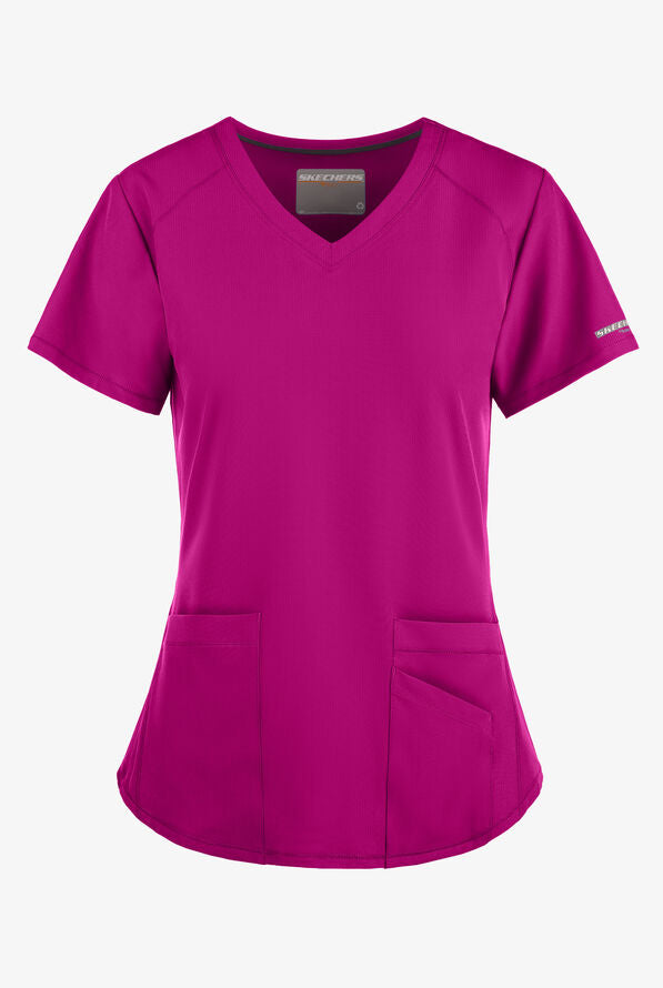 Skechers Cross Over V-Neck - Premier Med Scrubs