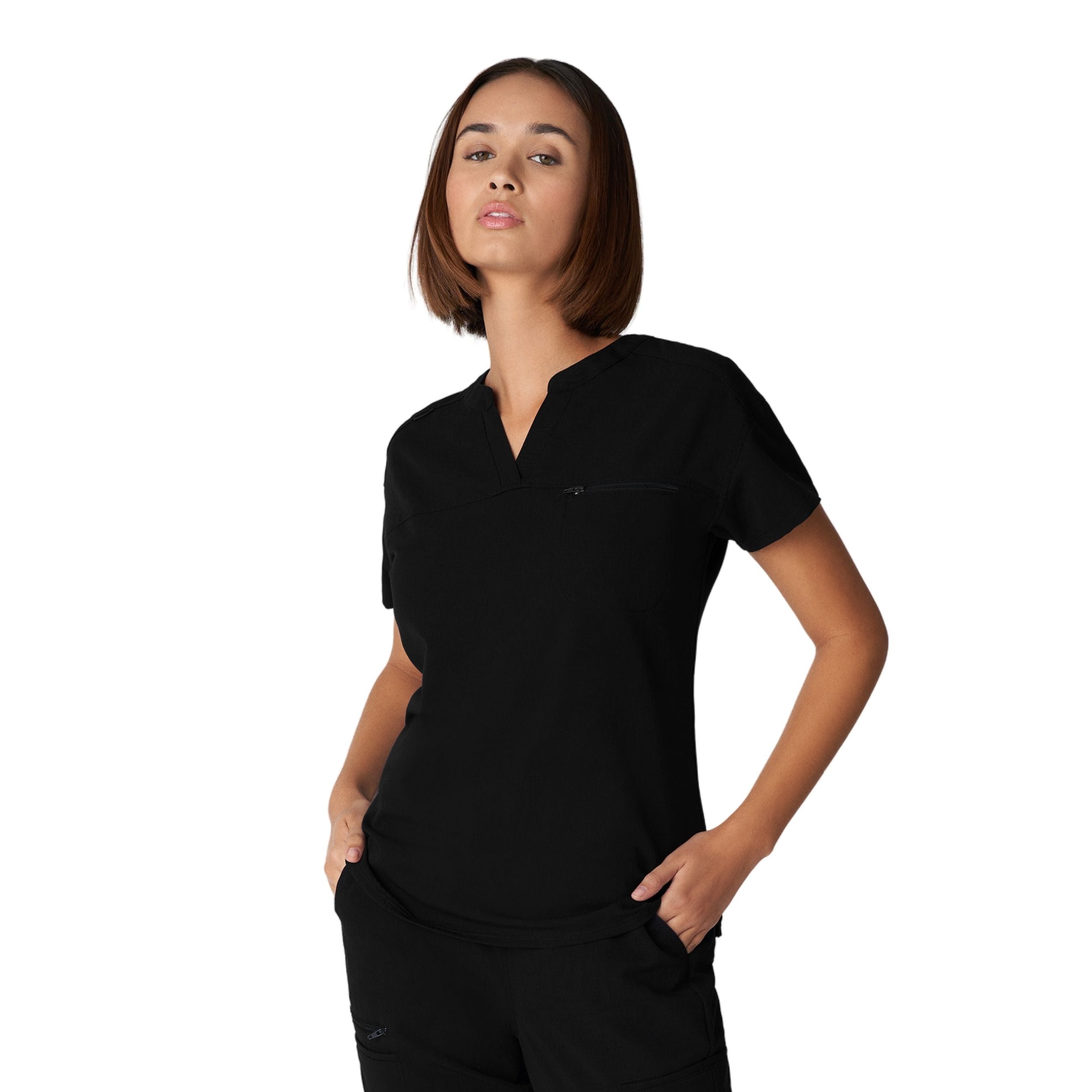 V-Tess Women's 1-Pocket V-Neck Scrub Top