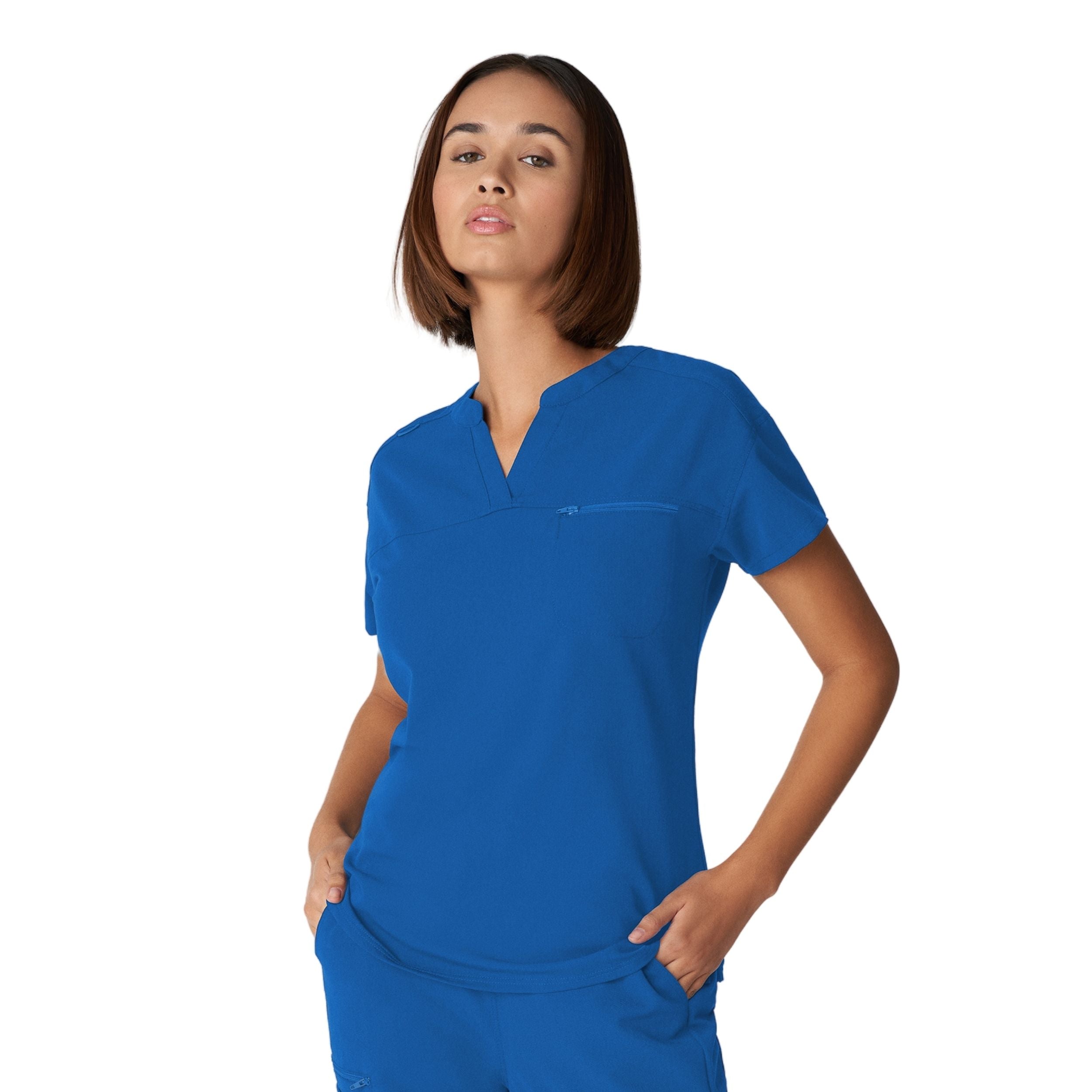 V-Tess Women's 1-Pocket V-Neck Scrub Top