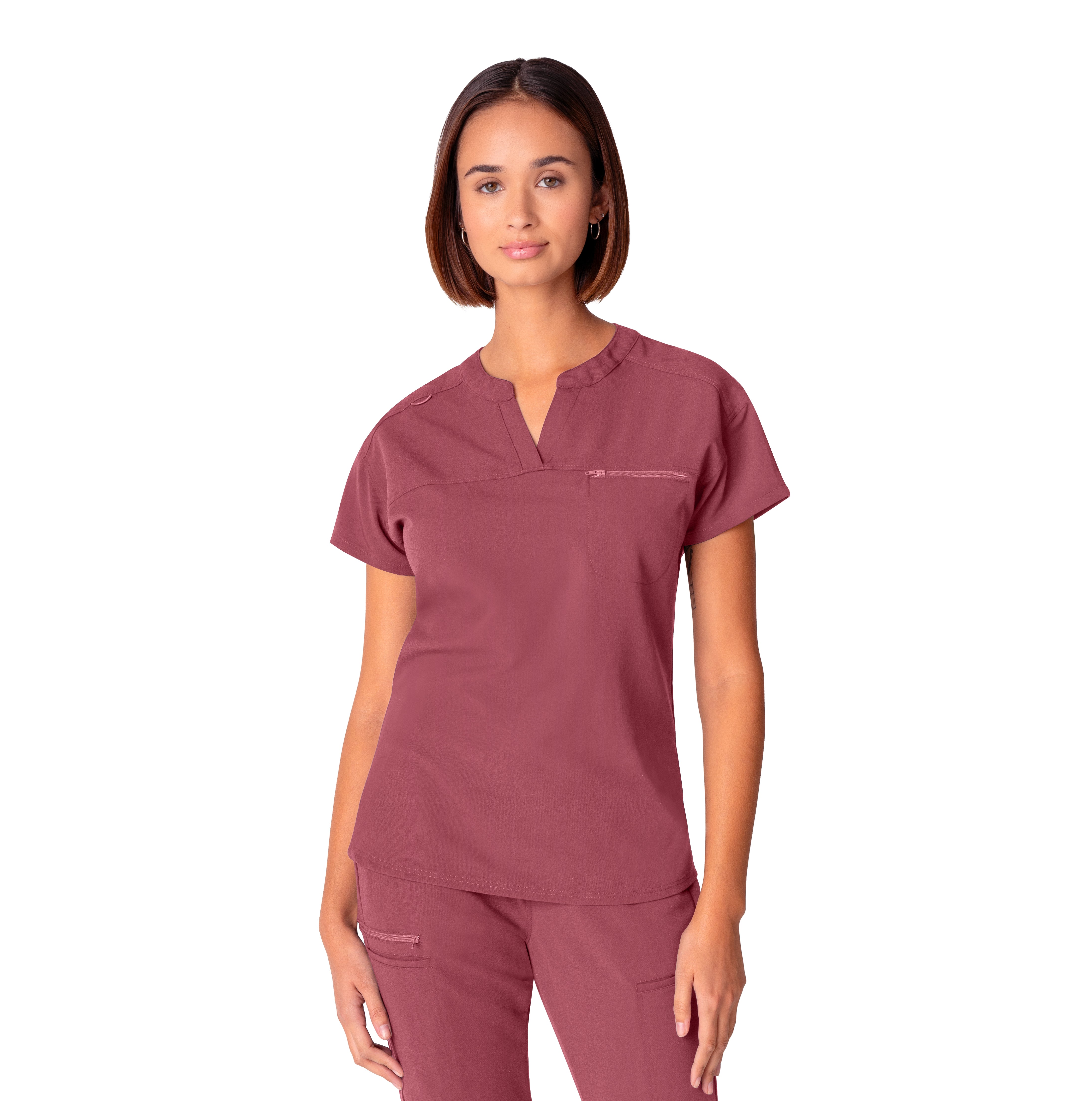 V-Tess Women's 1-Pocket V-Neck Scrub Top