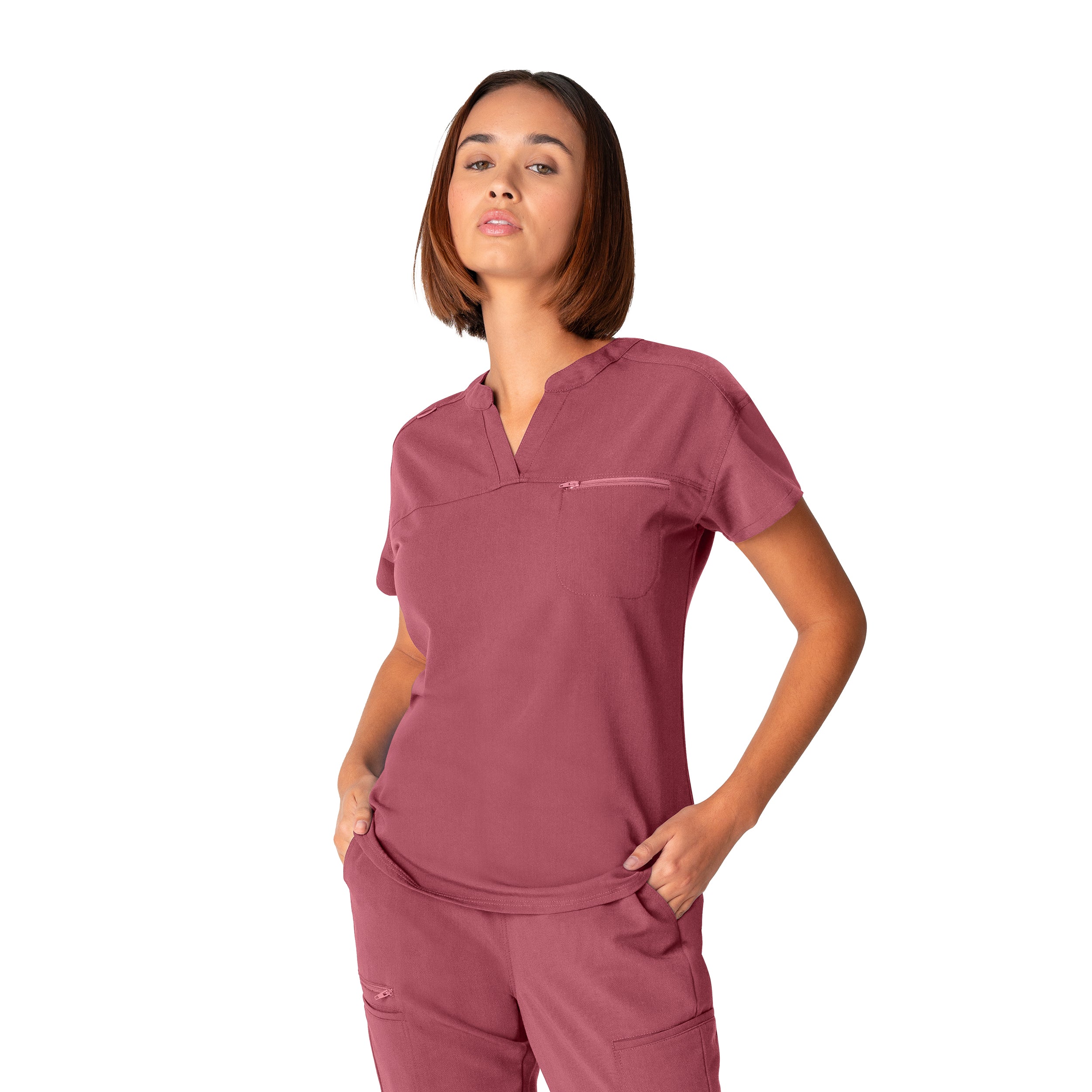 V-Tess Women's 1-Pocket V-Neck Scrub Top